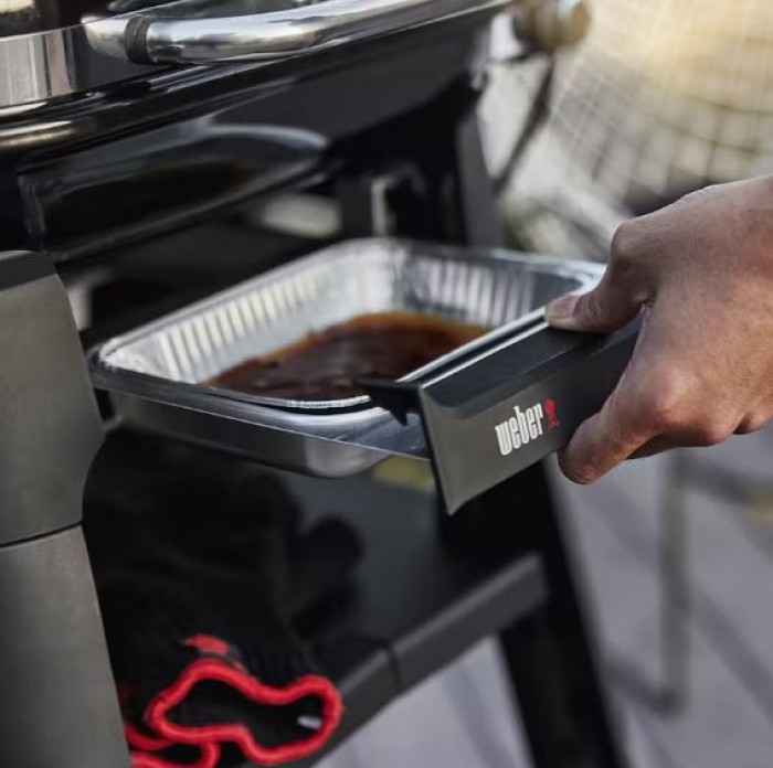 Weber Lumin Compact Elektrogrill mit Stand, black, 91010879